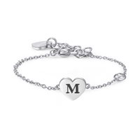 Bracelet Sagapo Woman Click in Steel SCK130